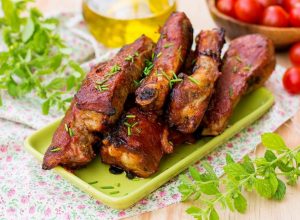   Chillish® Sticky Ribs with Honey and Sesame