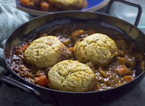   Beef Casserole With Chillish® and Parsley Dumplings