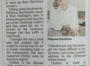   Pollyanna Donates Jars of Chillish®