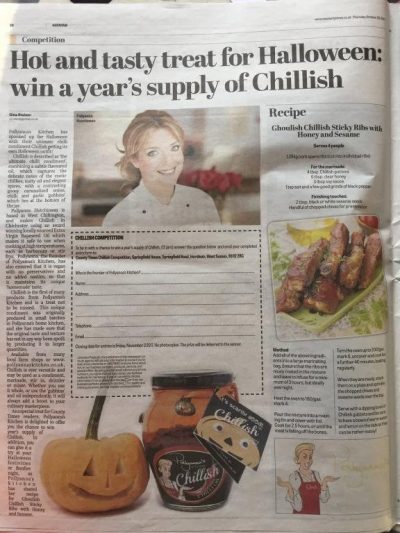 Win a years supply of Chillish®!